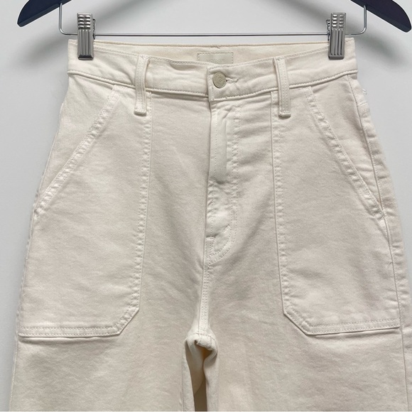 Mother Wrapper Patch Springy Ankle Cream Puffs Jean Size 25 - Picture 3 of 16